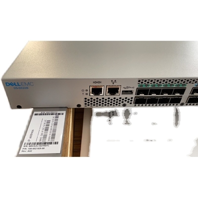 DELL EMC Connectrix DS-6610B Brocade SAN Anahtarı, 24 adet 32 ​​Gb SFP+ ile