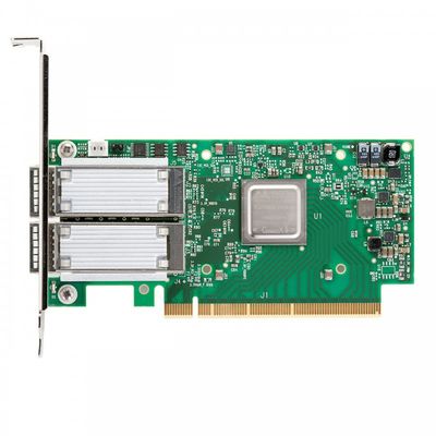 Yeni ve orijinal Mellanox MCX556A-ECAT ConnectX-5 VPI Adaptör Kartı, EDR IB (100Gb/s ve 100GbE), Çift Portlu QSFP28, PCIe3.0 x16 NIC