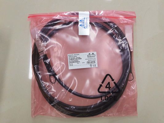 Mellanox Direct Attach Copper Cable InfiniBand EDR 100Gb/s'ye kadar QSFP28 3m Siyah 26AWG Fiber Optic Equipment