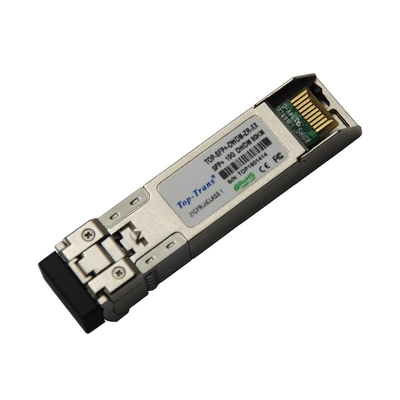 DWDM 80KM Fiber Optik SFP Modülü 10G Tek Model LC Konnektör