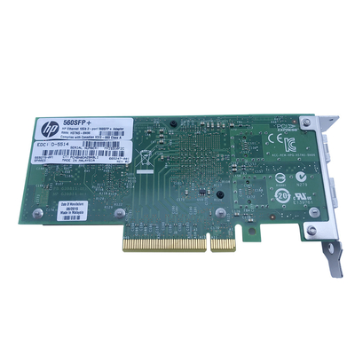 RoHS FCC Ethernet Sunucu Adaptörü HP Ethernet 10Gb 2p 560SFP+ Adptr