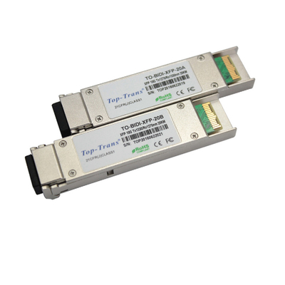 20Km 10G SFP Modülü 1270nm 1330nm 10GBASE-BX XFP MSA RoHS