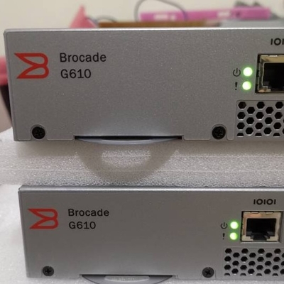 Veri Merkezi için G610 Brocade SAN Anahtarı 8X32G SWL SFP AC Depolama BR-G610-8-32G-0-Z