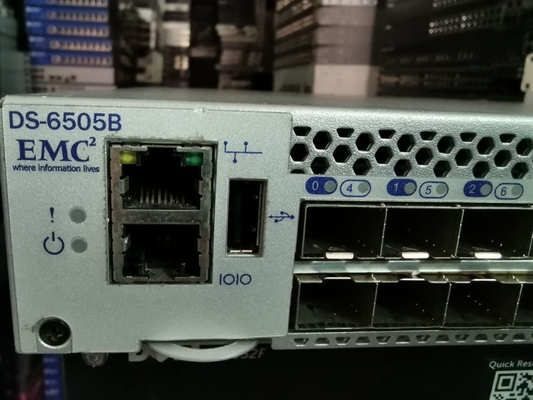 16 Gb SFP+ 8 Etkin Bağlantı Noktalı Brocade SAN Anahtarı DELL EMC Connectrix DS 6505B