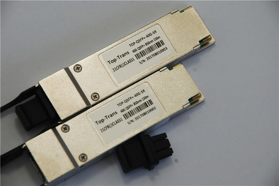 40GbE QSFP+ 850NM 150M MPO MTP Alıcı-Verici D Bağlantısı DEM-QX01Q-SR4 Uyumlu