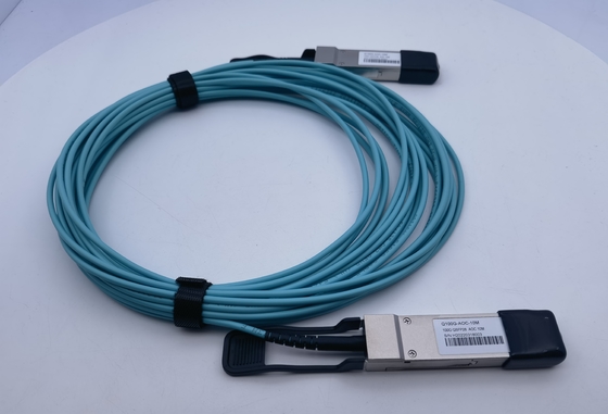 100G QSFP28 AOC Fiber Patch Kablo 10M AOC-Q-Q-100G-10M Arista Uyumlu