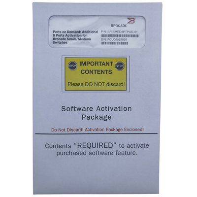 Gen6 G630 Anahtar Brocade Bağlantı Noktası Kurumsal Yazılım Lisansı BR-MENTEB5-01