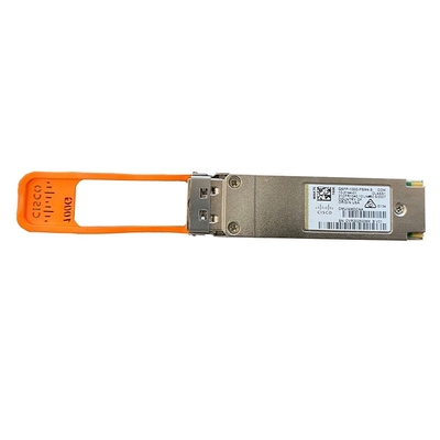 Cisco QSFP-100G-PSM4-S 10-3144-01 QSFP28 100GBASE PSM4 SMF üzerinden 500m MPO konektörlü Alıcı-Verici