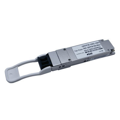 5.5W Takılabilir QSFP-100G-ZR4, 60km Optik Modül Alıcı-Verici