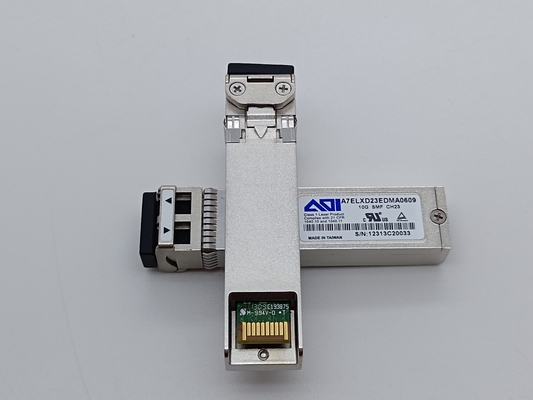 Çift LC 10G SMF 40km Telsiz SFP+ DWDM Orijinal AOI A7ELXD23EDMA0609