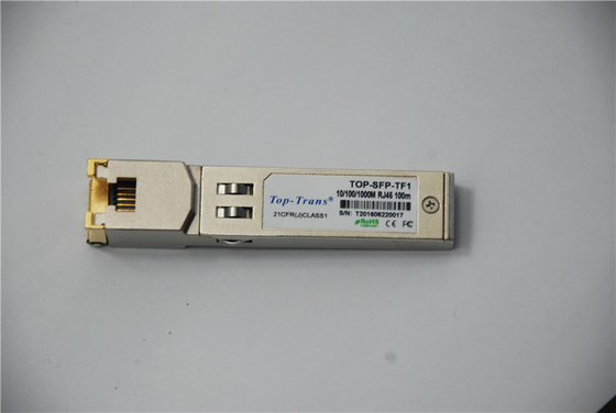 Gigabit Ethernet Fortinet FG-TRAN-GC Uyumlu Bakır RJ45 SFP 100m