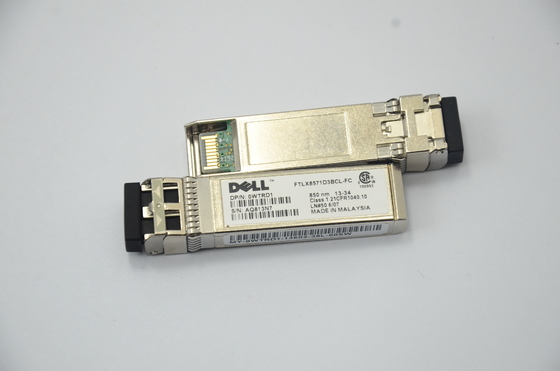 Dell FTLX8571D3BCL-FC 10Gb/S 850nm Çok Modlu SFP+ Optik Alıcı-Verici Modülü