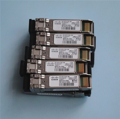 Cisco SFP+ DS-SFP-FC8G-SW 8G Fiber Kanal Kısa Dalga 850 Nm Alıcı-Vericiler Çok Modlu