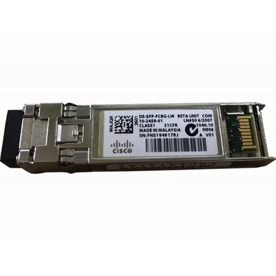 Cisco 8Gbps DS-SFP-FC8G-LW Fiber Kanal SFP+ Modülleri Uzun Dalgaboyu Optikleri