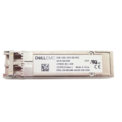 Dell EMC S28-10G-25G-SR-85C LTF8505-BE+-DEN 0M14MK Optik Alıcı Modülü