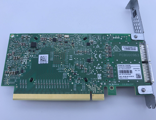 Mellanox MCX416A-BCAT 40/56GbE Çift Bağlantı Noktalı QSFP28 Adaptörü PCIe3.0 X16