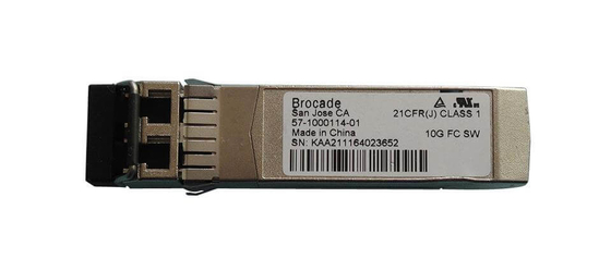 Brocade 57-1000492-01 XBR-000418 10G FC SFP+ Alıcı-Verici 10GBASE-SWL 850nm LC MMF