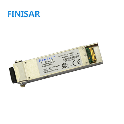 Finisar FTLX8511D3 850nm XFP Optik Alıcı-Verici, 10GBASE-SR / SW 10G Ethernet için