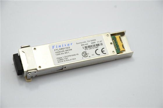 Finisar FTLX8511D3 850nm XFP Optik Alıcı-Verici, 10GBASE-SR / SW 10G Ethernet için