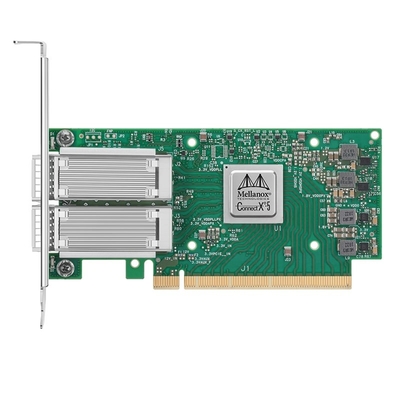 Mellanox MCX516A-CDAT 100GbE ConnectX-5 CX516A Çift Bağlantı Noktalı Ağ Adaptörü QSFP28