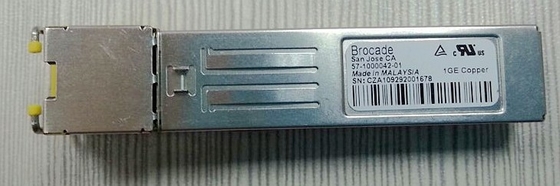 Brocade 57-1000042-01 XBR-000190 SFP Alıcı-Verici 1G Bakır 1000BSAE-T RJ45 Optik Modül