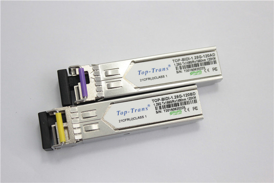 Cisco GLC-BX120-U 1.25G BIDI SFP 1490nm 1550nm 120km SMF Simplex LC Alıcı-Verici