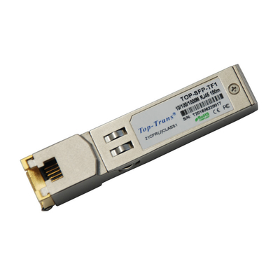 Bakır RJ45 SFP 1GbE 1000BASE-T Telsiz Mellanox MC3208411-T