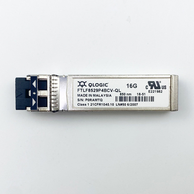 16GB Fiber Kanal 850nm SFP+ Optik Alıcı Modülü Qlogic FTLF8529P4BCV-QL