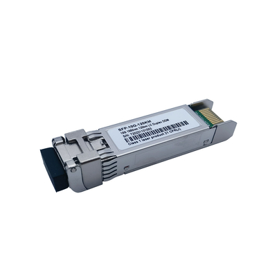 10G SFP+ ZR+ 1550nm 80km 100km 120km SMF uzun mesafeli Optik Alıcı-Verici