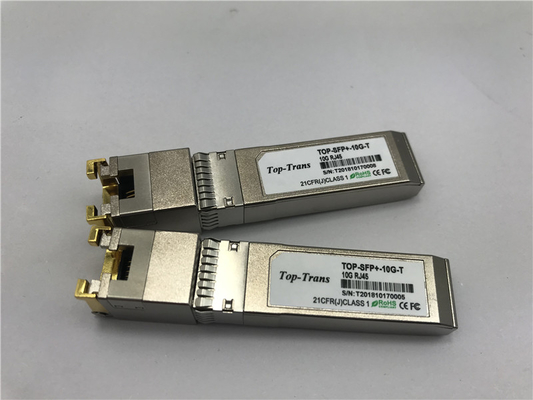 Mellanox MFM1T02A-T 10GBASE-T Uyumlu 10G Bakır RJ45 SFP+ Telsiz