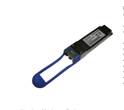 QSFP28 100G LR4 SPQ-CE-LR-CDFF Tek Modlu Fiber Alıcı-Verici Kaynağı 10Km Modülü