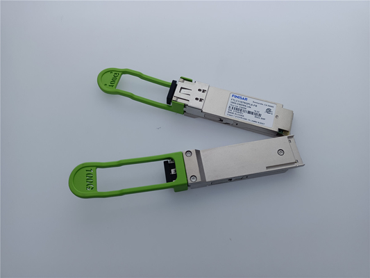 FEC ile Orijinal Finisar 2km 100G CWDM4 QSFP28 Optik Alıcı Modülü