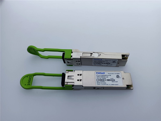 FEC ile Orijinal Finisar 2km 100G CWDM4 QSFP28 Optik Alıcı Modülü