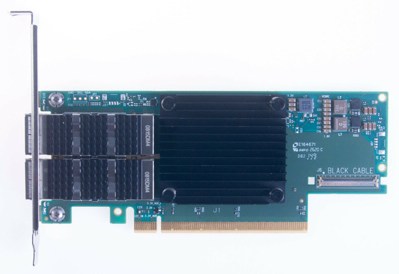 Mellanox MCX653106A-ECAT HPE P24249-001 InfiniBand HDR 100GbE QSFP56 PCIe Adaptörü NIC