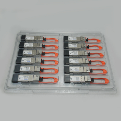 Finisar FTL410QD4C 40GBASE-SR4 / 10GBASE-SR 300m QSFP+ 10GBASE-SR Ethernet'e Gen4 Breakout