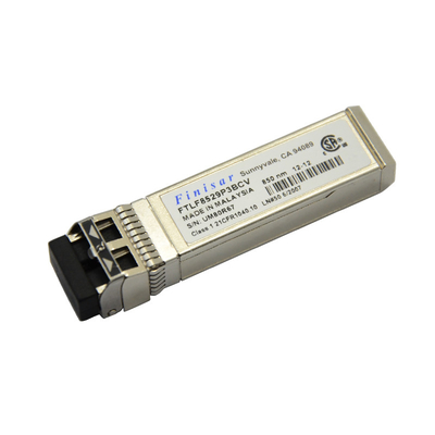 FTLF8529P3BCV-QL 16G SFP+ 850nm Kısa Dalga Boyu Çalışırken Takılabilir Optik Alıcı-Verici Modülü