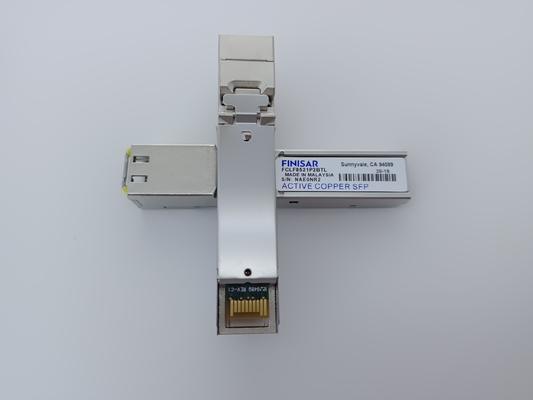 10/100/1000Base-T 100m SFP Cooper Optik Alıcı Modülü Finisar SFP FCLF8521P2BTL-DL