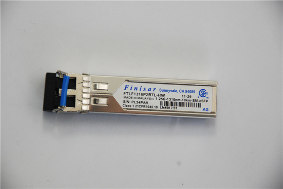 Sfp FTLF1318P2BTL-HW Finisar Optik Alıcı Modülü 1.25G 1310nm 10KM Optik Fiber Patch Kablosu