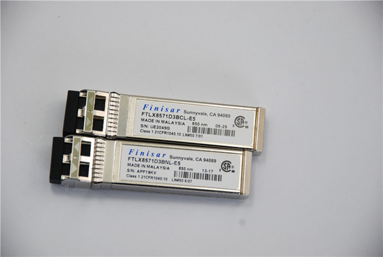 Orijinal Finisar FTLX8571D3BNL Modülü Uygun 10Gb/S 850nm SFP+ Optik Datacom Alıcı