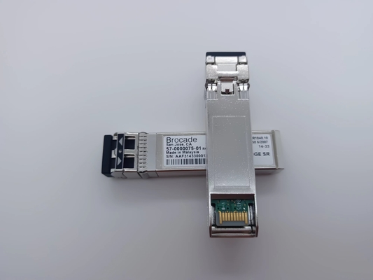 Brocade 57-0000075-01 XBR-000180 Optik Alıcı 10G-SR MMF SFP+ - LC 300m 850nm DDM Modülü