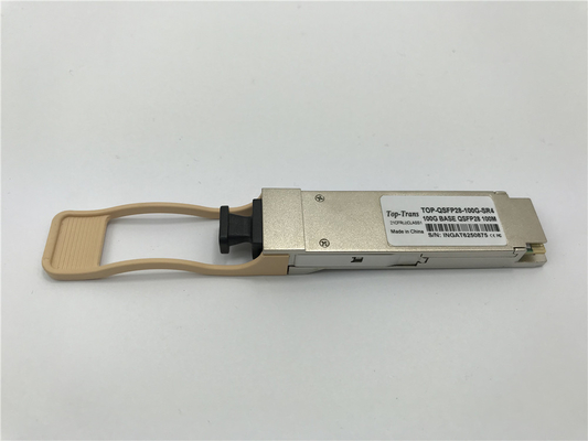 Mellanox MMS1C10-CM Uyumlu 100G PSM4 QSFP28 Modülü Paralel 1310nm 2KM SMF MPO DDM DOM