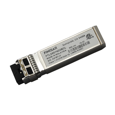 Finisar FTLX8571D3BCL 10Gb/s 850nm Multimode Datacom SFP+ Optik Alıcı Modülü