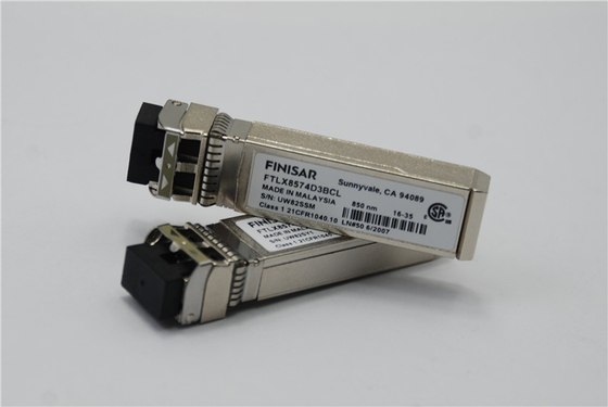 Finisar FTLX8571D3BCL 10Gb/s 850nm Multimode Datacom SFP+ Optik Alıcı Modülü