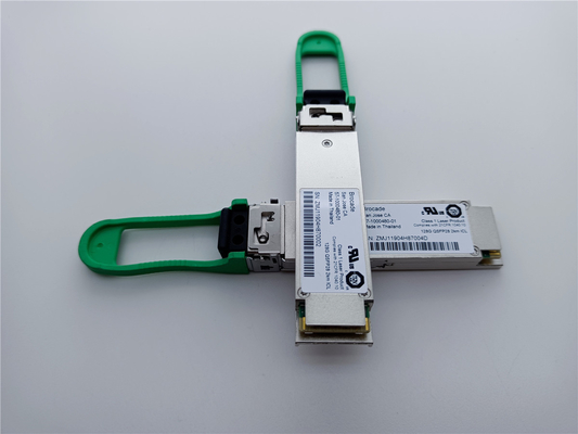 Brocade 57-1000480-01 XBR-000285 128G QSFP28 2km 1310nm SMF Alıcı Modülü LC Bağlantısı ile
