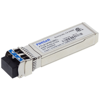 Orijinal Finisar FTLX1475D3BCL-FC RoHS-6 Uyumlu 10Gb/S 10km 1310nm SMF Datacom SFP+ Alıcı