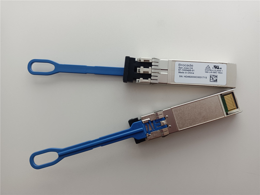 Orijinal Brocade 57-1000488-01 XBR-000498 Modülü 16G FC SFP+ LWL 10KM Duplex SMF Optik Alıcı