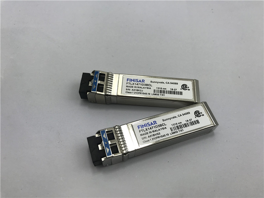 Orijinal Finisar FTLX1471D3BCV Modülü 10G Çift Hızı10km SFP+ 10km SFP+ Optik Alıcı