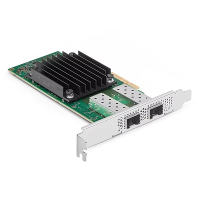 Mellanox MCX512A-ADAT ConnectX-5 Çift 25GbE SFP28 PCIe 4.0 X8 Adaptör Kartı Düşük Fiber için Yüksek Performanslı Fiber Optik Adaptör