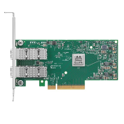 Mellanox ConnectX-6 25GbE Çift Portlu SFP28 PCIe 4.0 X 8 Yeni Ağ Adaptörü Kartı, Yüksek Bracket Ethernet Arayüzü PCIe4.0