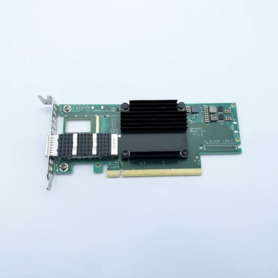 Mellanox ConnectX-6 VPI MCX653105A-ECAT Sunucu Adaptörü 100GbE Infiniband EDR HDR100 Tek QSFP56 PCIe 4.0 X 16 Ağ Kartları